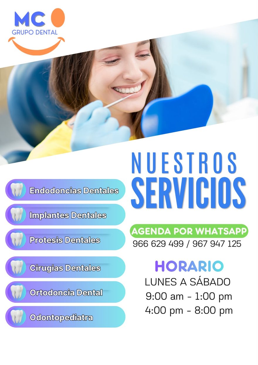 Beneficio del convenio Norsac — MC Grupo Dental